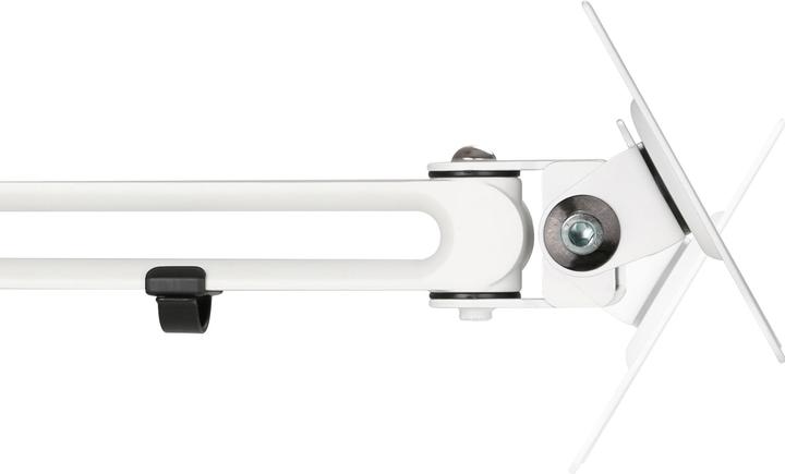 Produktbild InLine Slatwall Monitorhalter lang weiss (Tisch, 32")
