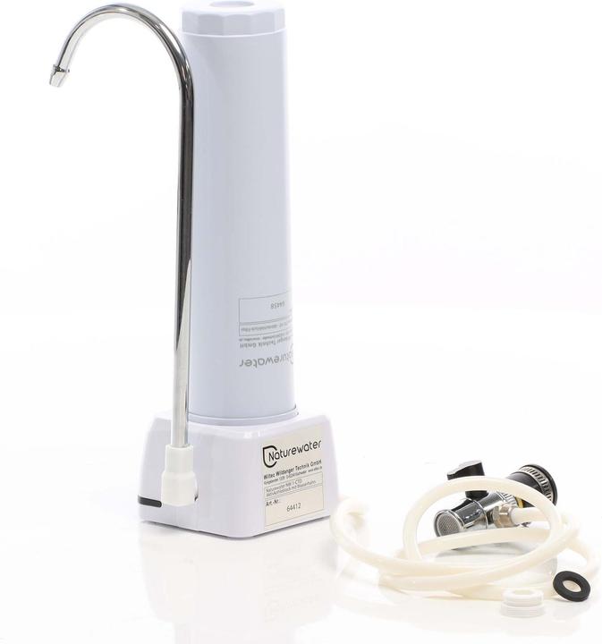 Immagine prodotto Naturewater NW-1-CTO Rubinetto filtro acqua da banco a 1 stadio 5µ carbone attivo