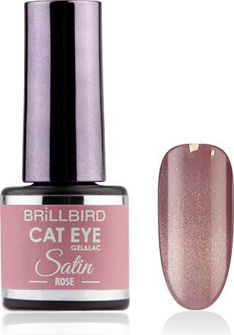 Produktbild BrillBird Cat Eye SATIN - Rose 4ml (Rose, Gel-Effekt Nagellack)