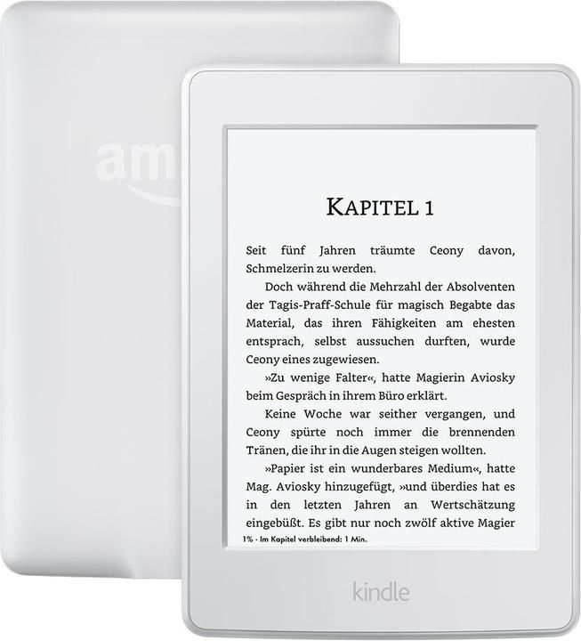 Image du produit Amazon Kindle (2016) - Offres spéciales (6", 4 Go, Blanc)