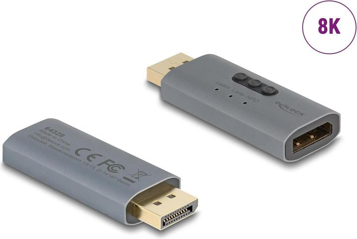 Actual product image Delock DisplayPort EDID Emulator 8K (6.28 cm)