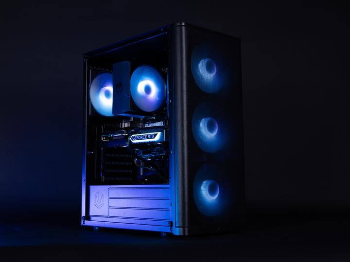 Actual product image Joule Performance Gaming PC RTX4070 R5 32GB 1TB L1133471 (AMD Ryzen 5 7600X, 32 GB, 1000 GB, GeForce RTX 4070)