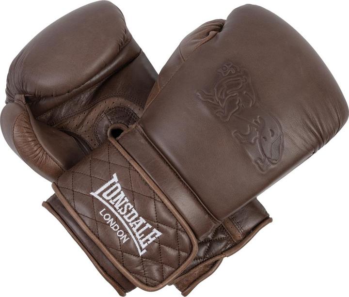 Actual product image Lonsdale boxing gloves vintage spar gloves (14 OZ)