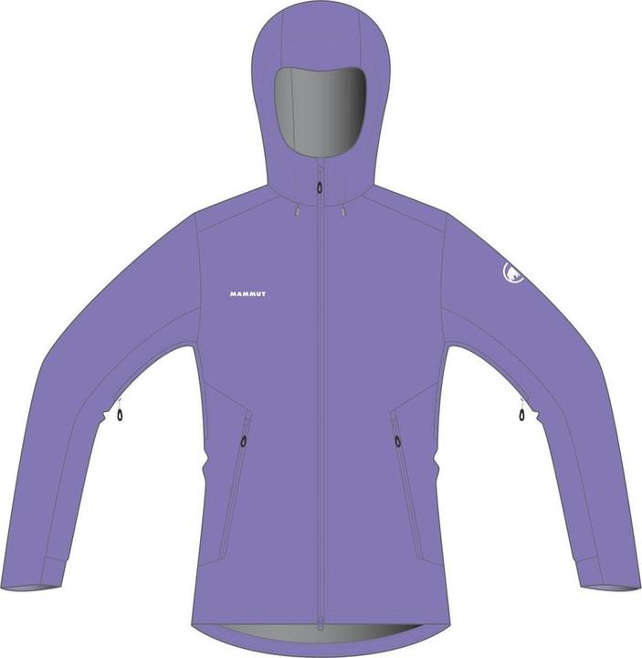 Actual product image Mammut Women's Ultimate VII SO Hooded Jacket (S)