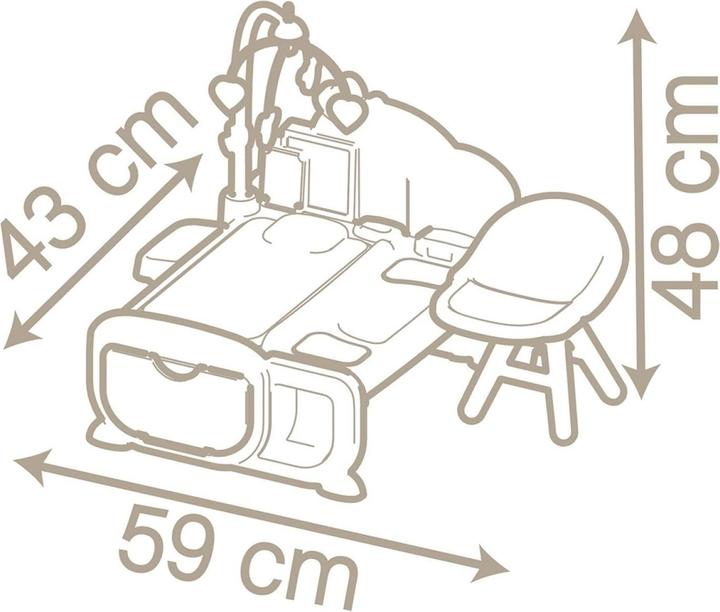 Immagine prodotto Smoby Baby Nurse Cocoon 3-in-1