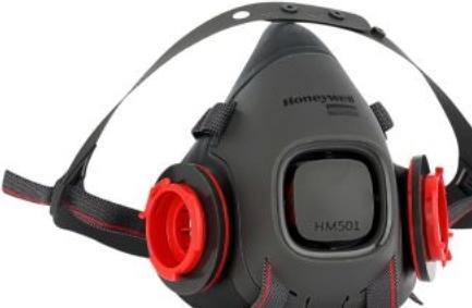 Immagine prodotto Otto Schachner Honeywell halvmaske L - Halvmaske HSP HM500 w/udåndingsventil (ekskl. Twin filter)