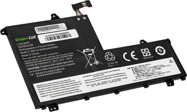 Actual product image GreenCell Laptop Battery for Lenovo ThinkBook 14-IIL 14-IML 15-IIL 15-IML - 4650mAh (3 Cells, 4650 mAh)