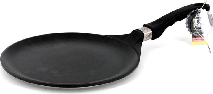 Immagine prodotto AMT Padella per crêpes a induzione ø 28 cm (28 cm, Padella di crêpe, Alluminio pressofuso)