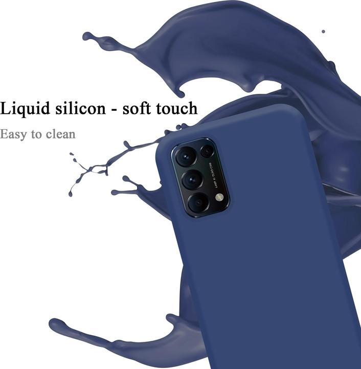 Actual product image Cadorabo TPU Liquid Silicone Case Cover (Oppo Find X3 Lite)