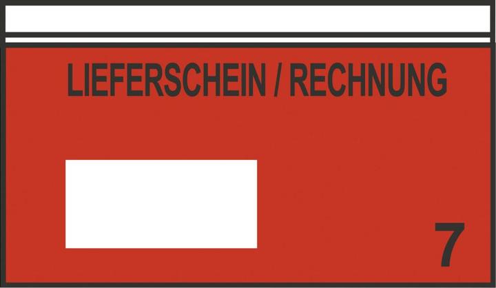 Produktbild Transpak Trans-pak Dokumententaschen Premium 240 x 110 mm rot DIN lang
