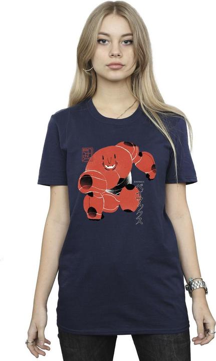 Immagine prodotto Disney Big Hero 6 Baymax Suite Pose Maglietta Ampia Donna (XL)