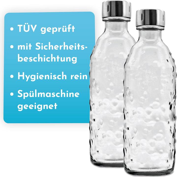 SodaBär Glass Bottle for Water Sprinkler