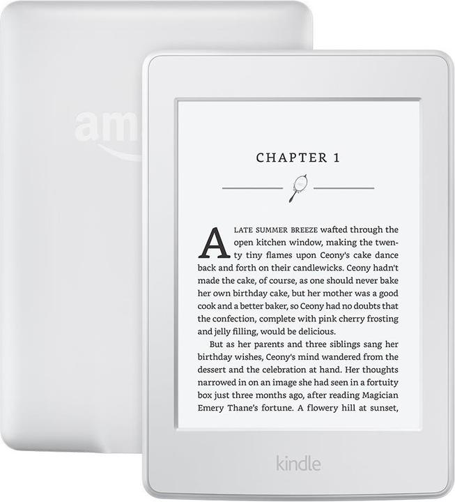 Amazon Kindle Paperwhite (2015) (6", 4 GB, Bianco)