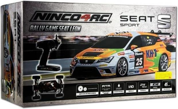 Actual product image Ninco Rally Game Seat Leon KH7