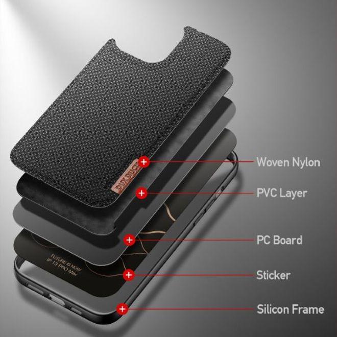 Actual product image Dux Ducis Fino Series Hardcase Cover (Apple iPhone 13 Pro Max)