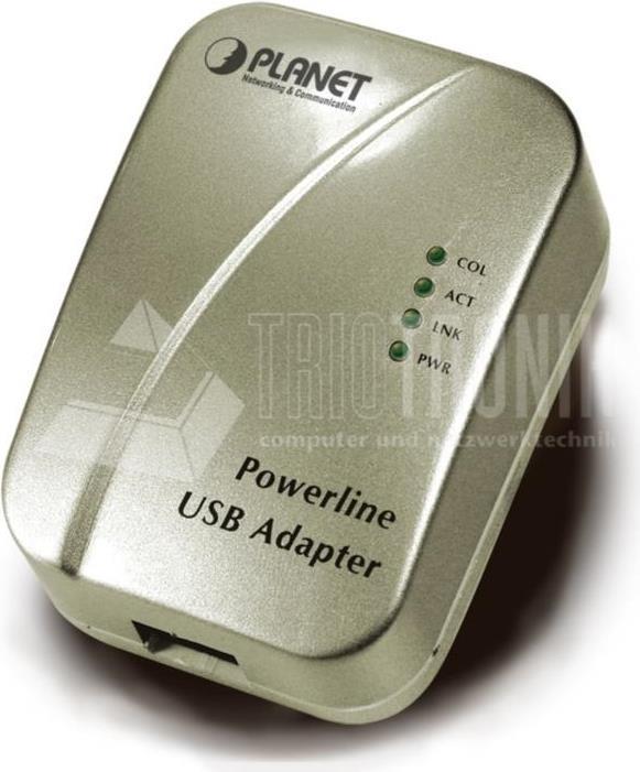 Planet Wall-Mount USB to Power Line (14 Mbit/s)