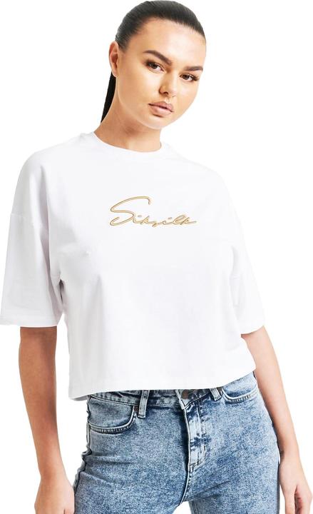 Immagine prodotto Siksilk Maglietta Corta Firma Donna (32 D)