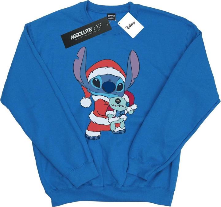 Disney Lilo And Stitch Stitch Christmas Sweatshirt (XXL)