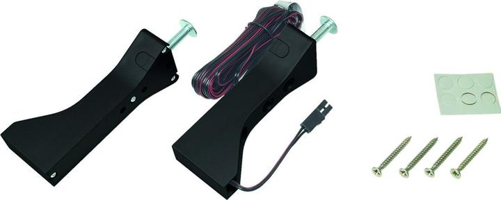 L&S Wandlagerset inkl Zuleitung schwarz
