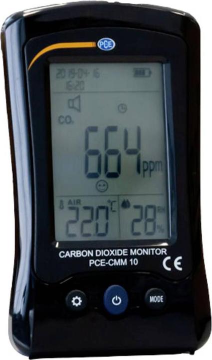 Actual product image PCE Instruments Carbon Dioxide Meter Industrial Safety Meter