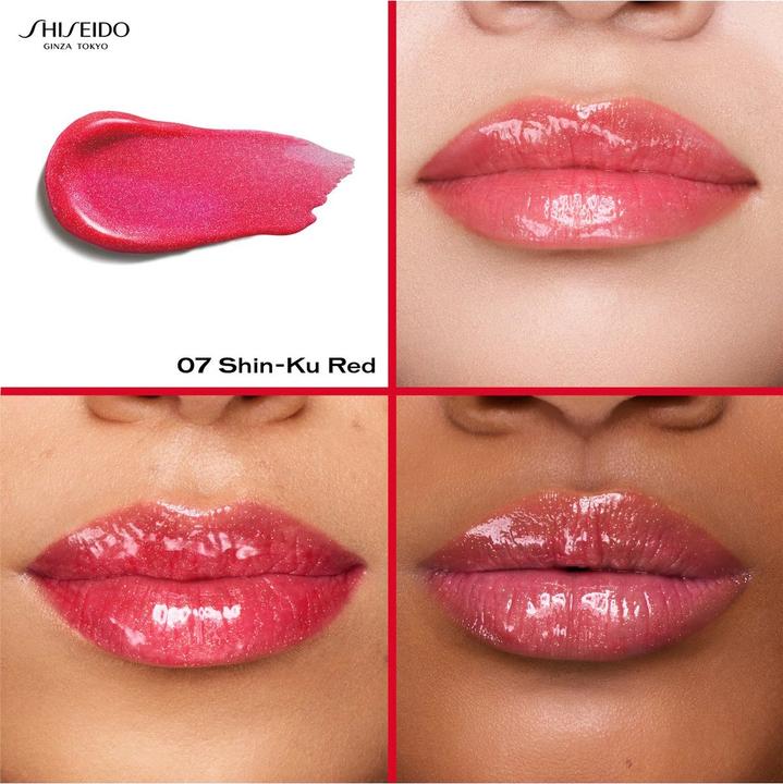 Produktbild Shiseido Gel Gloss (07 Shin-Ku Red)