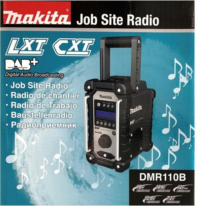 Produktbild Makita DMR110B (FM, DAB+, UKW)