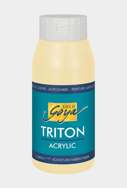 Actual product image Solo Goya Triton Acrylic (Beige, 750 ml)
