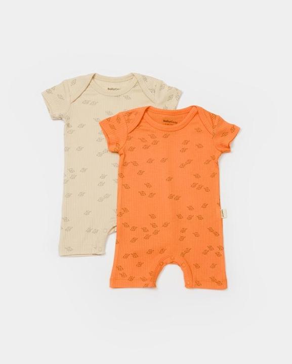 Image du produit BabyCosy Grenouillère courte. manches courtes. 2 Pack (62)