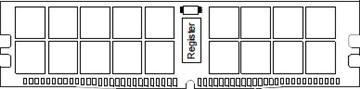 Actual product image Samsung M393A4K40BB1-CRC (1 x 32GB, 2400 MHz, DDR4-RAM, DIMM)