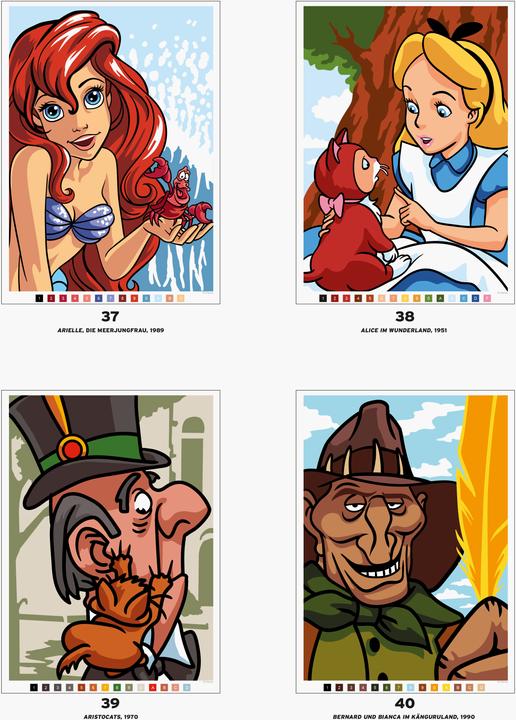 Actual product image Ravensburger Disney Malen nach Zahlen: Classics