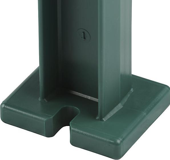 Actual product image Blome Seating bench without backrest, with 5 slats, length 1500 mm, green.