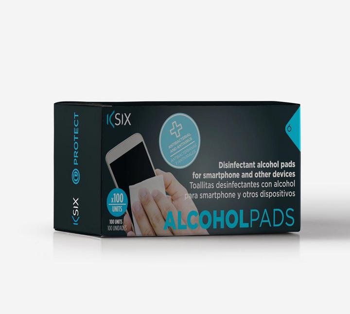 Produktbild KSIX Desinfektionsmittelpads für Smartphones