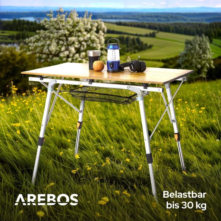 Actual product image Arebos Campingtisch