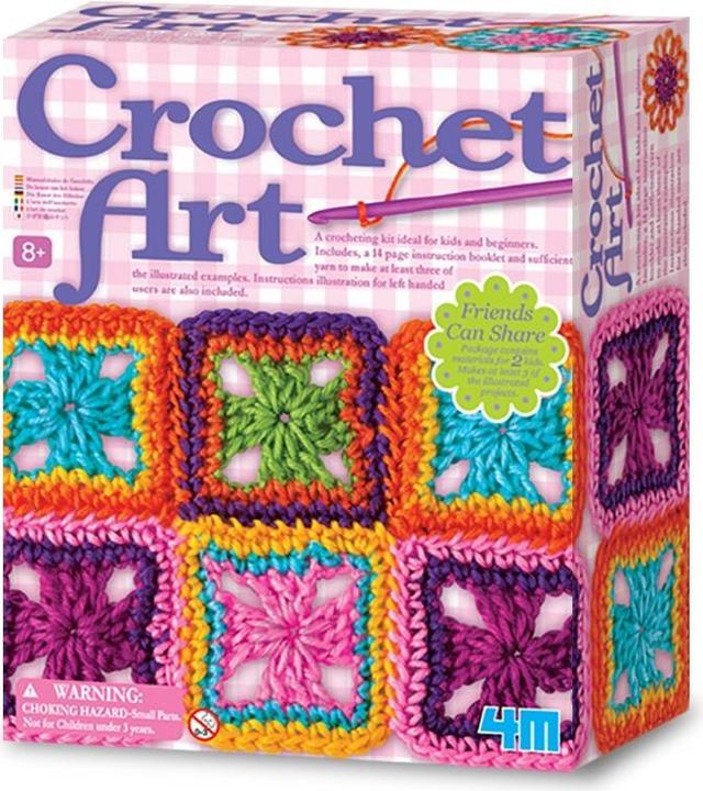 Actual product image 4M Crochet Art