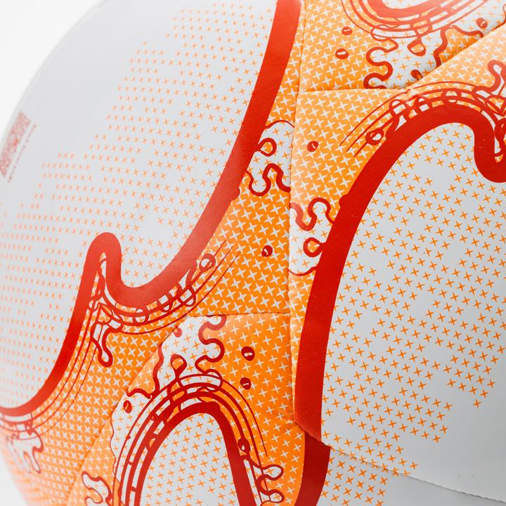 Actual product image Kipsta Beachsoccer Hybridball Light size 5 - white/orange (5)