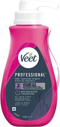 Actual product image Veet VEET Professional Cream krem do depilacji 400ml (400 ml)