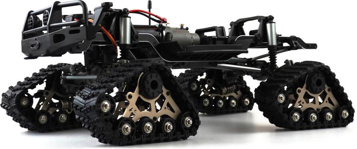 Actual product image Amewi AMXRock RCX10TB Electric Brushed Crawler Chain 1:10 RTR blue (ARR Almost Ready to Run)