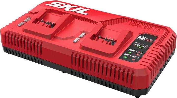 Skil CR1E3132AA 20V Akku-Schnellladegerät PWRJump für 2 Akkus PWRCORE 20 (20 V)