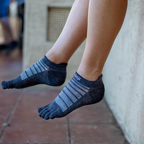Image du produit Injinji Run NUwool No-Show Slate (M)