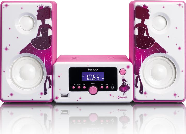 Actual product image Lenco MC-020 Princess (Bluetooth, 1x 10 W)