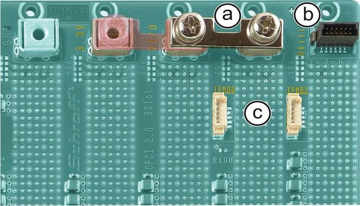 Actual product image Schroff BUSPL. 8SL 3HE CPCI R 32 5V