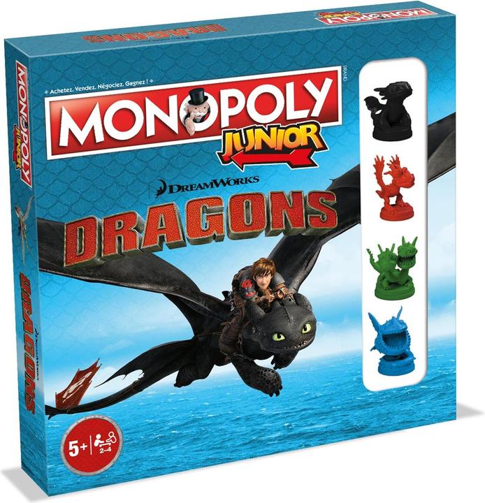 Immagine prodotto Monopoly Edizione Junior Dragons Collectors (Francese)