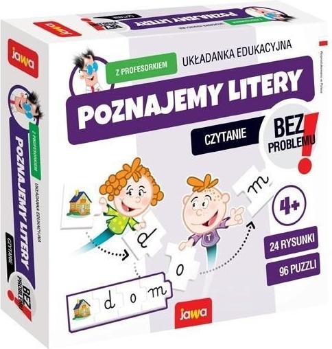 Jawa Gra Poznajemy Litery z Profesorkiem