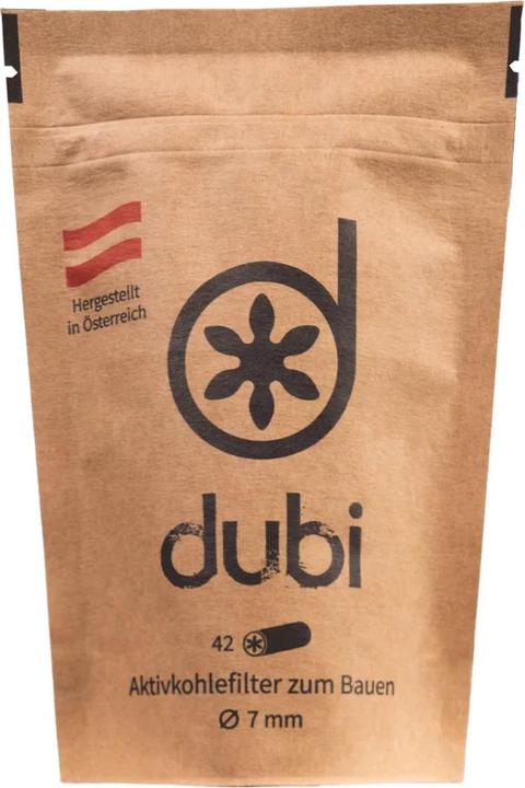 Produktbild Dubi Aktivkohlefilter 7mm 42 Stk