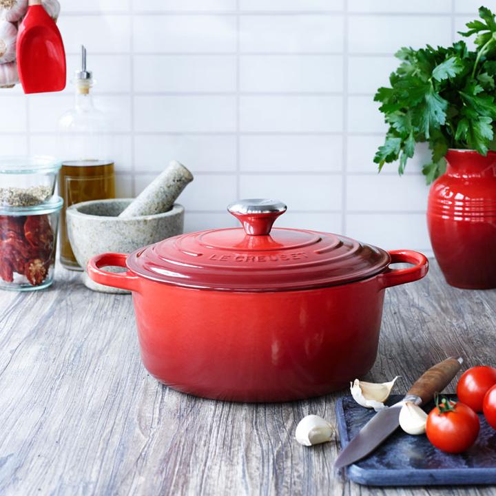 Actual product image Le Creuset signature (18 cm, Casserole + Stewpot, Cast iron)