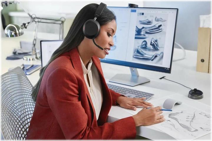 Image du produit Jabra Evolve2 75 Duo MS (Sans fil, Filaire, USB-C)