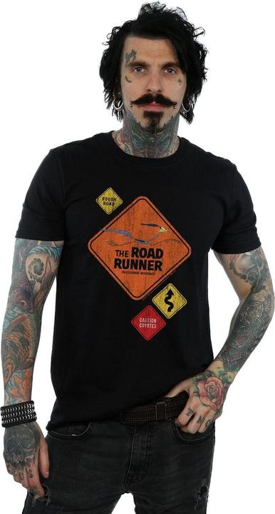 Produktbild Looney Tunes Road Runner Road Sign TShirt (S)