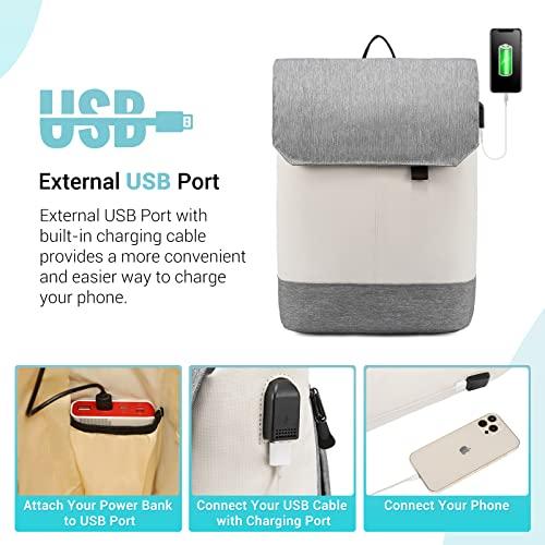 Produktbild Only-Bags.Store Rucksack Schule Laptop-Tasche Arbeitstasche Wasserdichter Notebook-Rucksack mit Laptop-Fach 15,6