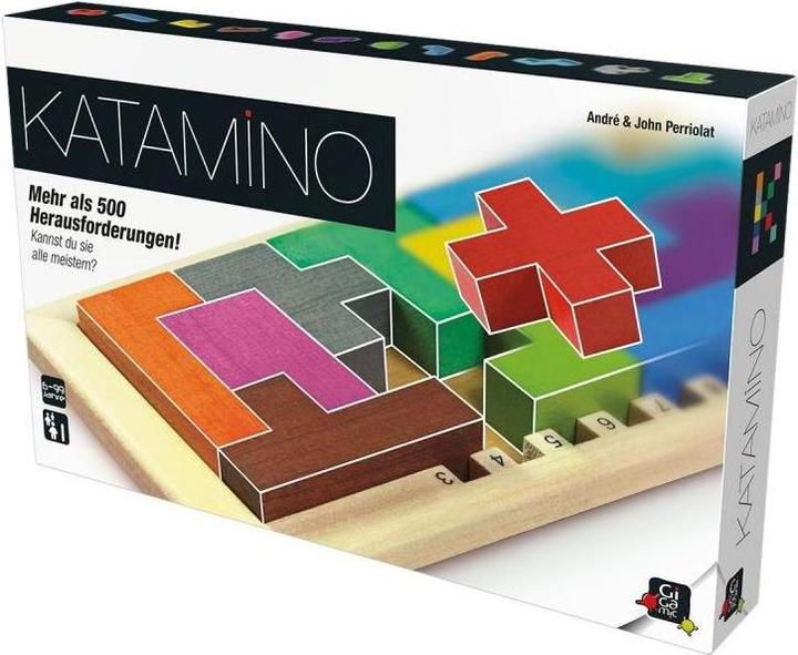 Image du produit Gigamic GIGD2016 - Katamino, jeu de casse-tête, pour 1-2 joueurs, à partir de 8 ans (DE-Monoausgabe) (Allemand)