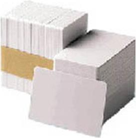 Actual product image Zebra Plastic card, HiCo, 500 pieces Plastic card with magnetic stripe, HiCo, 0,76mm, thickness: 30mil